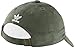 adidas Women's Originals Relaxed Plus Strapback  Cap, Green Suede/White, One Size
