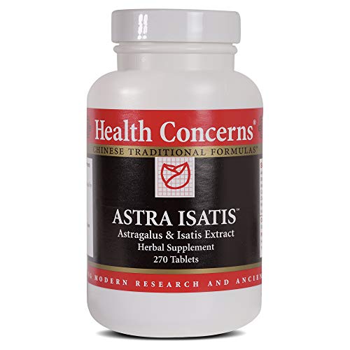 Health Concerns - Astra Isatis - Astragalus & Isatis Chinese Herbal Supplement - Immune System Tonic - with Isatis Leaf & Root Extract - 270 Tablets per Bottle