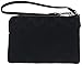 Coach Corner Zip Women's Signature Wristlet Wallet Black