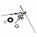 New Replacement Quartz Clock replacement Movement + time Hands for DIY Repair