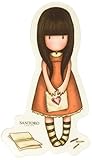 DOCrafts GOR907309 Santoro Rubber Stamps, No. 9 I Gave You My Heart, Red