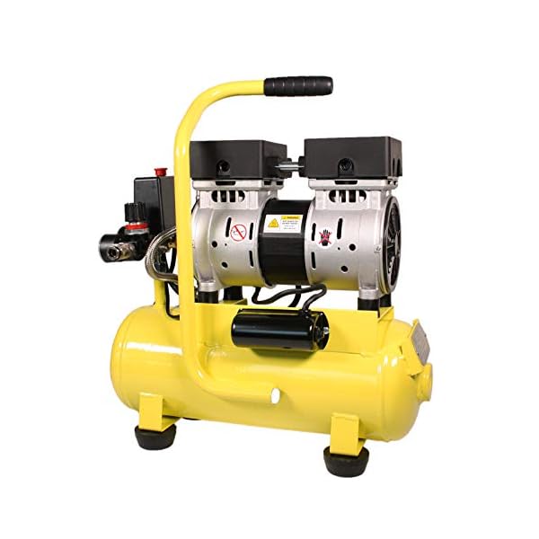 WELDINGER FlÃ¼ster Kompressor FK 65 pro 750 W 90 l Luftabgabe innenbeschichteter Tank 9 bar max. – Bild 6