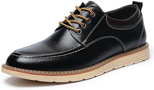 メンズ チロリアンシューズ 父の日 身長アップ シークレットシューズ 背が高くなる インヒール 6cmup 厚底 上げ底 革靴 紐靴 カジュアル レザー Uチップ ステッチ デッキシューズ Tarunniketanpublicschool Com