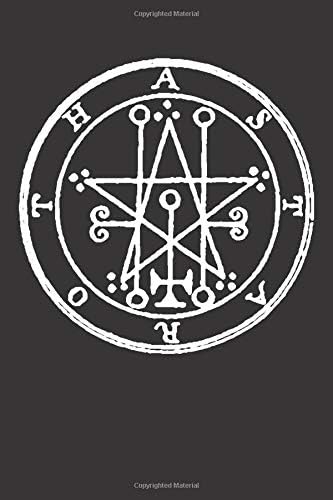 Astaroth Seal Sigil Symbol: Blank Lined Notebook, Journal or Diary