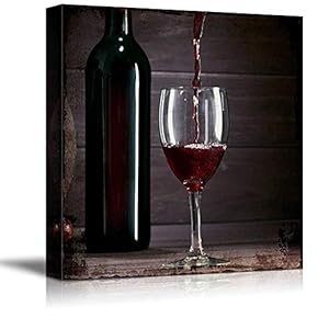 Square Pouring Wine into Glass