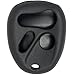 Keyless2Go Replacement for New Silicone Cover Protective Case for Select GM 4 Button Remotes - Black