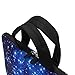 ICOLOR Blue Starry 9.7 10 Inch Laptop Carrying Bag Neoprene Travel Briefcase Portable Ultrabook Sleeve Case with Handle (IHB10-03)