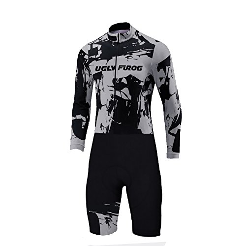 Men's Cycling Skinsuit - Short Sleeves and Short Legs with Gel Pad