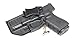 Concealment Express IWB KYDEX Holster: fits Glock 19 19X 23 32 45 (Gen 1-5) (CF BLK, RH) - Inside Waistband Concealed Carry - Adj. Cant/Retention - US Made