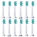 VeniCare Toothbrush Replacement for Philips Sonicare Healthywhite Pro Easy flexcare+ Hxx6750 Hxx6710 Hxx6530 Heads 12 Pcs