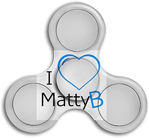 PLQSPNER I Love Matty B Fidget Hand Spinner Anxiety Stress Relief For Adult Children