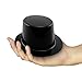 Windy City Novelties 12 Pack Black Mini Top Hats – 2” x 4.75” – Party Favors, Decorations, and Costume Accessories