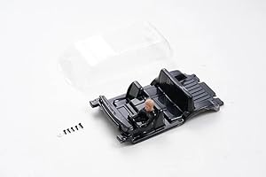 FAIR RC FMS FCX18 Simulation Mini RC Cars RC Crawler RC Trucks Decoration Parts :FCX18 Land Cruiser 80 Cockpit and Driver A Set with Yellow Hair