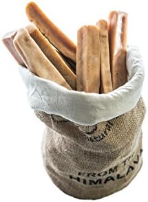 Yak Chews, Yak Cheese Himalayan Natural Dog Chews | Yak Milk Dog Chew, Healthy Dog Treats, Protein Rich, Low Odor, Long Lasting Dog Bones for Aggressive Chewers, 4.5 lb. XL Bulk Bag