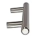 3 in. (76.2 mm) Satin Nickel Modern Straight Euro Style Bar Cabinet Pull (25-Pack)