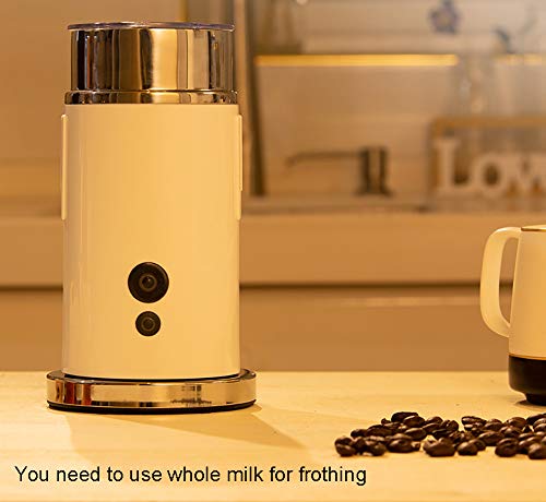 XIAOFEI Elektrisch Milch Dampfer Milchaufschäumer Zum Capuccino. Schokolade Heiß, Kalt Milch Heizung Wärmer Elektrisch… – Bild 4