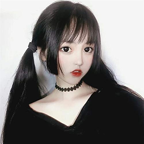 Shentianwei Jifa Style Wig Female Long Straight Hair Air Liu Hai