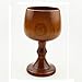 XHWINE Hand-made Jujube Wooden Wine Goblet Drinking Cup 5oz  (150ml)