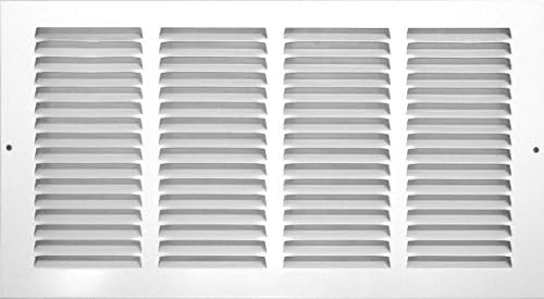Accord ABRGWH2514 Return Grille with 1/2-Inch Fin Louvered, 25-Inch x 14-Inch(Duct Opening Measurements), White