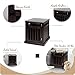 Casual Home Chappy Wooden Pet Crate with Wood Slats, Espressothumb 3