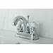 Kingston Brass KB5611PX Restoration 4-Inch Centerset Lavatory Faucet, Polished Chrome