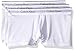 Calvin Klein Men's Underwear Microfiber Stretch 3 Pack Trunk, White, Small