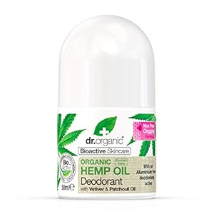 DR ORGANIC Hemp Oil Deodorant, 0.078 kg