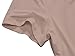 VETIOR Date Night Tops for Women Women's Deep V Neck Short Sleeve Unique Cross Wrap Slim Fit Crop Tops M Camel