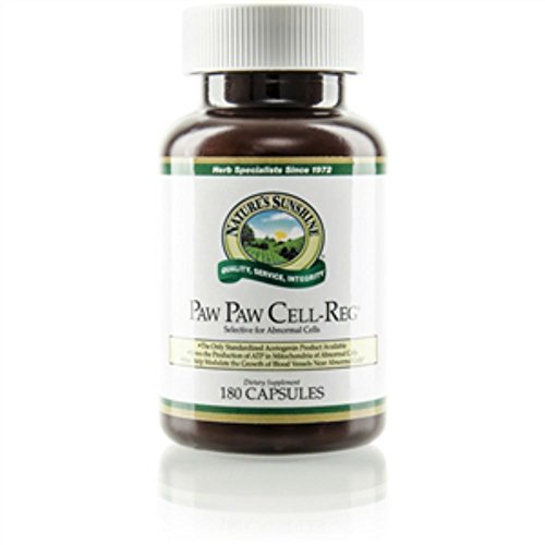 Nature's Sunshine Paw Paw Cell-Reg 180 caps Each (Pack of 2)