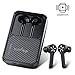 HolyHigh Bluetooth Earbuds Bluetooth 5.0 Wireless Earphones with 5000mAh Charging Case Built-in Mic IPX5 Waterproof Bluetooth Headphones with Wireless Power Bank for iOS Android