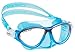 Cressi Moon Kids Swim Goggles, No Leaking Anti Fog UV Protection Dive Mask - Kids Ages 3-4-5-6-7 for Swimming and Diving - Made in Italy (Blue Orange)
