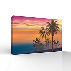 The Palms Under The Sunset Home Artwork for...
