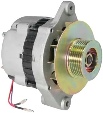 New Alternator for Cummins Mercruiser Inboard &amp; Sterndrive, Lucas &amp; Mando Marine, Mercruiser Hi-Performance Inboard Ski Engine Sterndrive and Mercruiser Diesel Marine with Serpentine Pulley