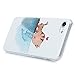 iPhone 7 Case, iPhone 8 Case, YOKIRIN Printed Slim Fit & Lightweight Flexible Hard PC Back Protective Cover Transparent Crystal Clear Scratch-Proof Bumper Case for iPhone 7 (2016) - Fish & Cat Love