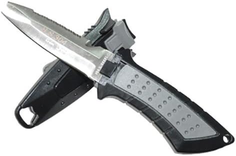 Scuba Diving Boating Low Volume Stainless Steel Blunt Tip BCD Knife