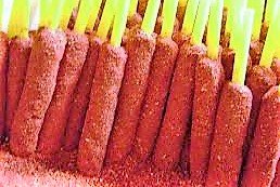 Banderilla Poptirico Tamarindo Vitrolero 1 kg. 50 piezas. Banderilla Poptirico Candy Sticks Tamarind Flavor & Chili 1kg. 50Pieces.