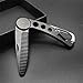 Stainless Steel Beard Comb Folding for Men,Taykoo Beard and Mustache Styling Comb Folding Pocket Mental Comb