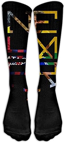 Neymar JR Logo Soccer Unisex Knee Length Socks Tube Socks New Highly Elastic Comfortable Knee High Socks