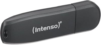 Intenso Speed Line 32GB USB 3.2 Gen 1x1 Flash Drive Black