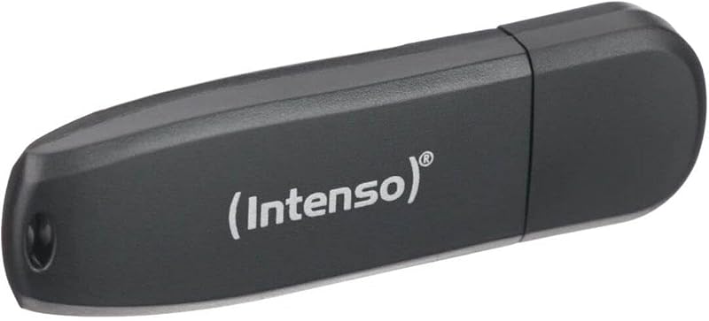 Intenso Speed Line 32GB USB 3.2 Gen 1x1 Flash Drive Black