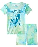 Dolphin&Fish Kids Short Pjs Girls Summer Pajamas