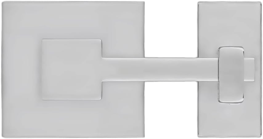 Rhombus 1" Square Cabinet Latch-Polished Nickel
