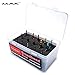 [Hunting Broadheads] M.A.K 6 Style of Archery Arrow Tips Assembled in a Plastic Broadhead Box for Hunting (Pack of 15)