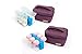 V-Coool Breastmilk Cooler Healthy Baby Care Kit for Commutes Daycare Trips, Storage for 6 Breastmilk Bottles(5oz Size) Tote Bags,Keep Food Warm or Cool for Go Out Lunch Bag (Sapphire)