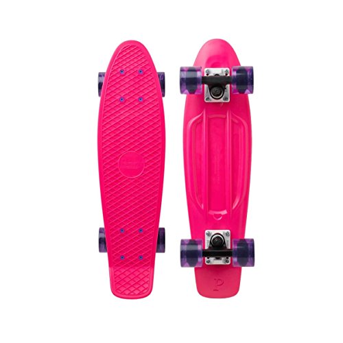 Penny Cruiser Plastic Skateboard 22" Original Pink Gem