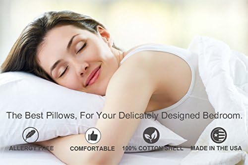 Amazon Com Siberian 800 Fill Power White Goose Down Pillow