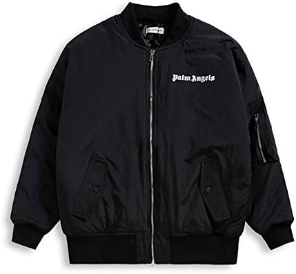 Fashion Palm Angel Letter Printed Zipper Casual Plus Velvet Jacket for Men/Women