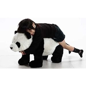 不二貿易 座れるパンダのぬいぐるみ(耐荷重80ｋｇ) パンダ B3851-39 82479