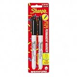 Sharpies Fine Black Pen, 2-Count