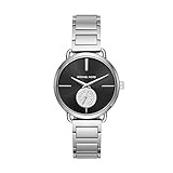 Michael Kors Watches Portia Stainless-Steel Two-Hand Sub-Eye Watch